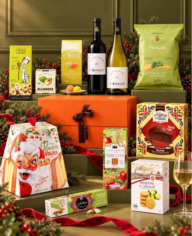 Magical Christmas Memories Gift Basket